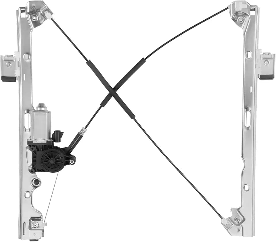 Vurkcy Window Regulator with Motor Front Left Driver Side, Replace 741-442