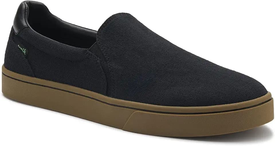Sanuk HAVA Slip On Sneakers for Men - Cushioned Comfort Insole