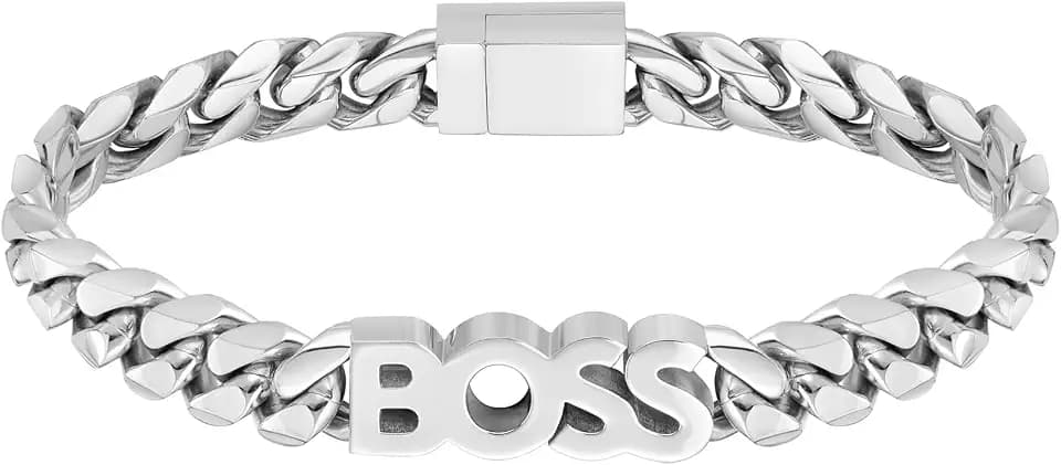BOSS Jewelry Gliederarmband für Herren Kollektion KASSY aus Edelstahl - 1580513M