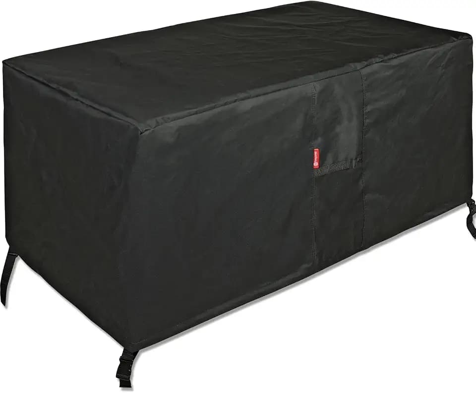SheeChung Rectangular Fire Pit Cover 48"L x 28"W x 25"H,Waterproof 600D