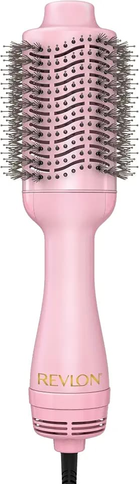 REVLON One-Step Volumizer Hair Dryer and Styler, 2.8 in Barrel, Pink Fizz