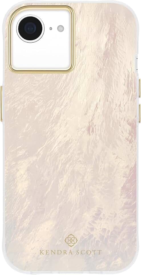 Kendra Scott iPhone 17e/16e/15/14/13 Case - Cream Pearl