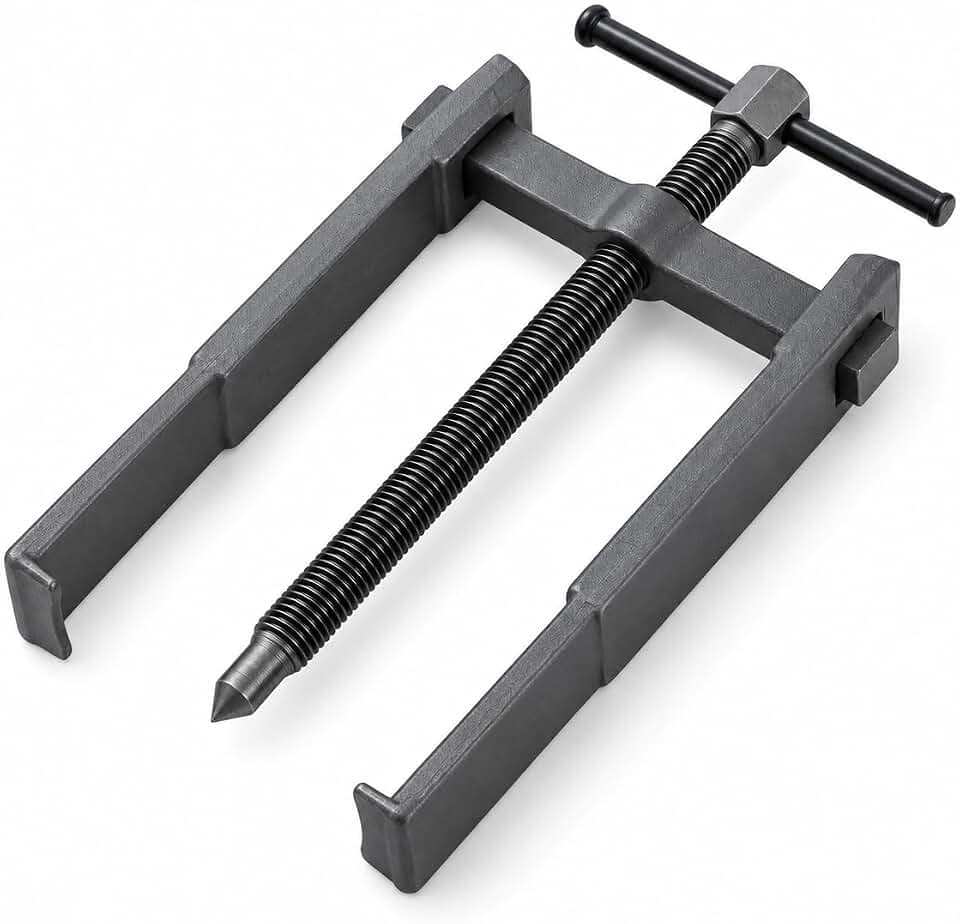 KATSU Zweibacken Zahnradlager Abzieher 8" 200mm, Spezielle Dünne Klauen Kohlenstoffstahl 2 Arme Zahnradlager Auszieher Abzieher 450464