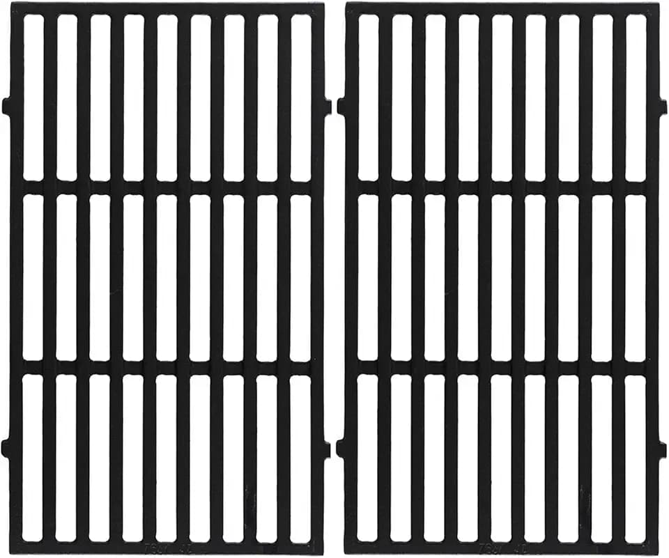 7637 Grill Grates Replacement Parts for Weber Spirit E210 E-215 E-220 S-210 S-215 Spirit ii E210 ii E-220 Grill Parts 17.5 Inch 64815 67022 Weber Spirit 200 Series Cooking Grates Cast Iron Grids