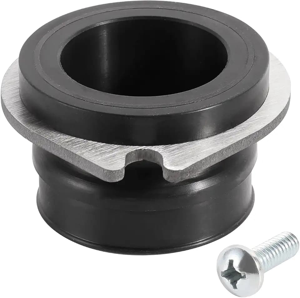 RQYEKDO Garbage Disposal Flex Coupler Anti Vibration Tailpipe Connector