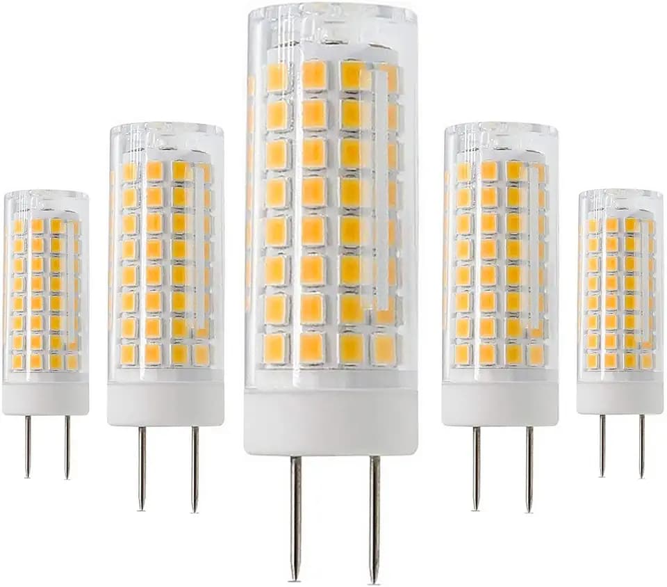 G8 Led Bulbs 7W Replace 60W Halogen Bulb, Warm White 3000K 5 Pack