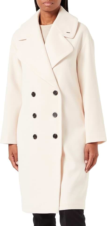Mexx Damen Midi Length Coat Jacket