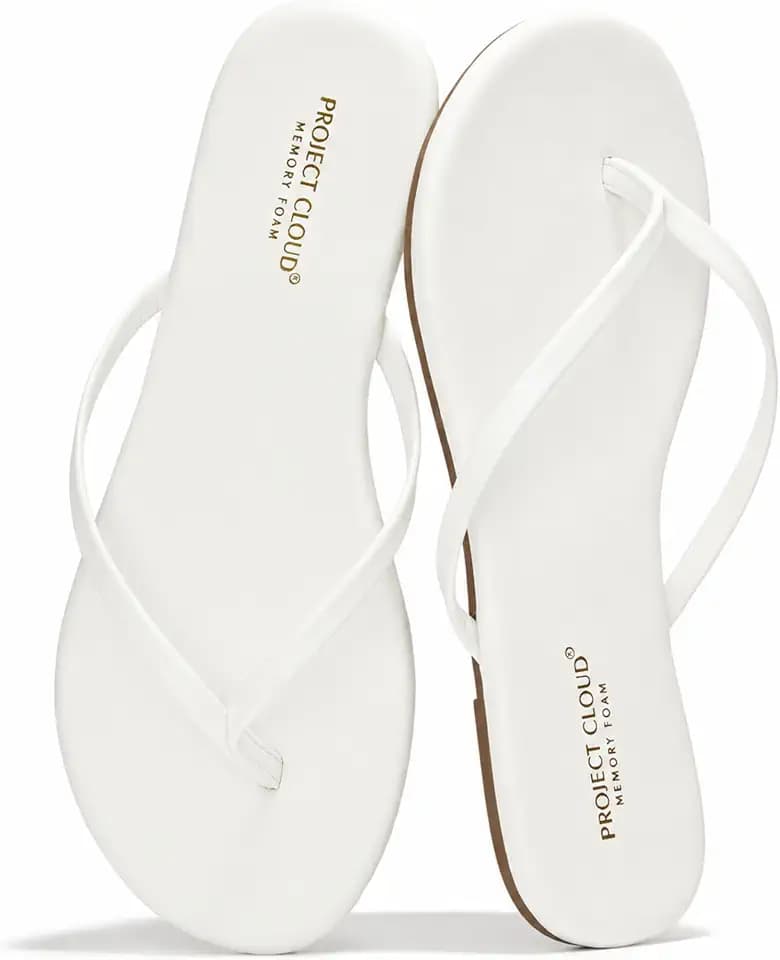 Flip Flops for Women Memory Foam Womens Flats Sandals Women Flats for Women