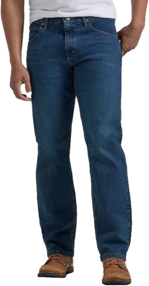 Wrangler Herren Authentics Men's Classic Relaxed Fit Flex Jeans