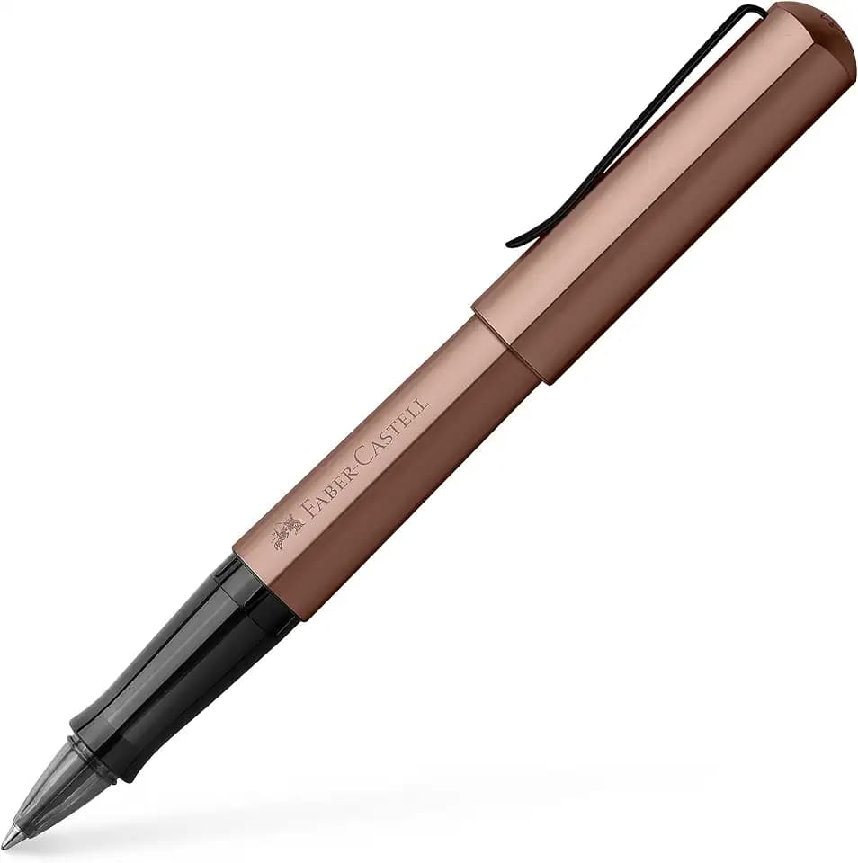Faber-Castell - Tintenroller Hexo Bronze Aluminium