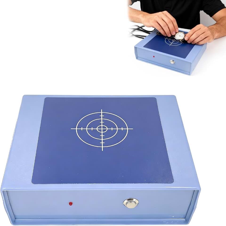 Uhren-Entmagnetisierer, Tragbares Entmagnetisierungsgerät für Uhrreparatur, Professionelles Werkzeug für Uhrmacher, Reparatur und DIY