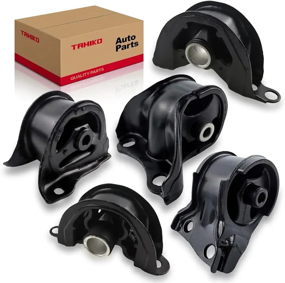 5PCS Engine Motor & Trans Mount Set Compatible with Honda Civic 1.5L 1992 1993 1994 1995 with Automatic Trans Mount for A6520 A6533 A6502 A6506 A6551,50805SR3981, 50821SR3020