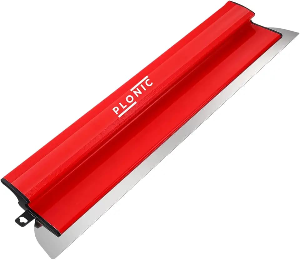 32 Inch Drywall Skimming Blade, Replaceable 0.50mm Stainless Steel Blade, Drywall Trowel for Gyprock, Drywall and Wall-Boardrd, Ergonomically Designed Grip