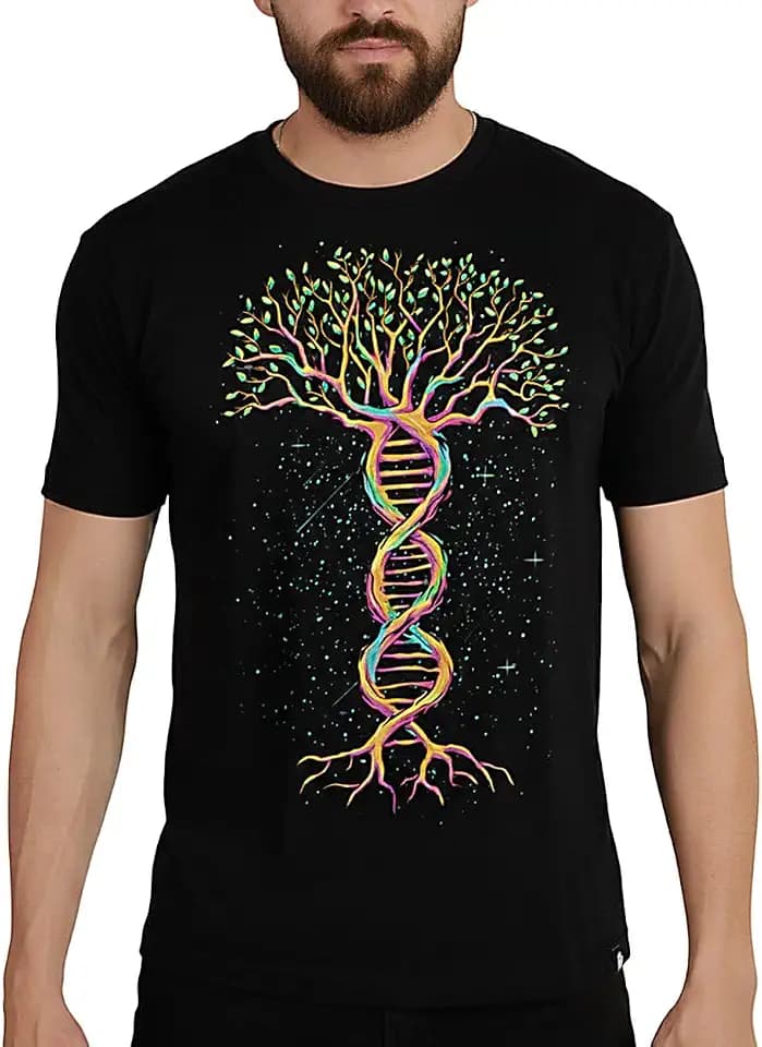 Mens Graphic T-Shirts Cool Nature Design Tees Short Sleeve S-4XL
