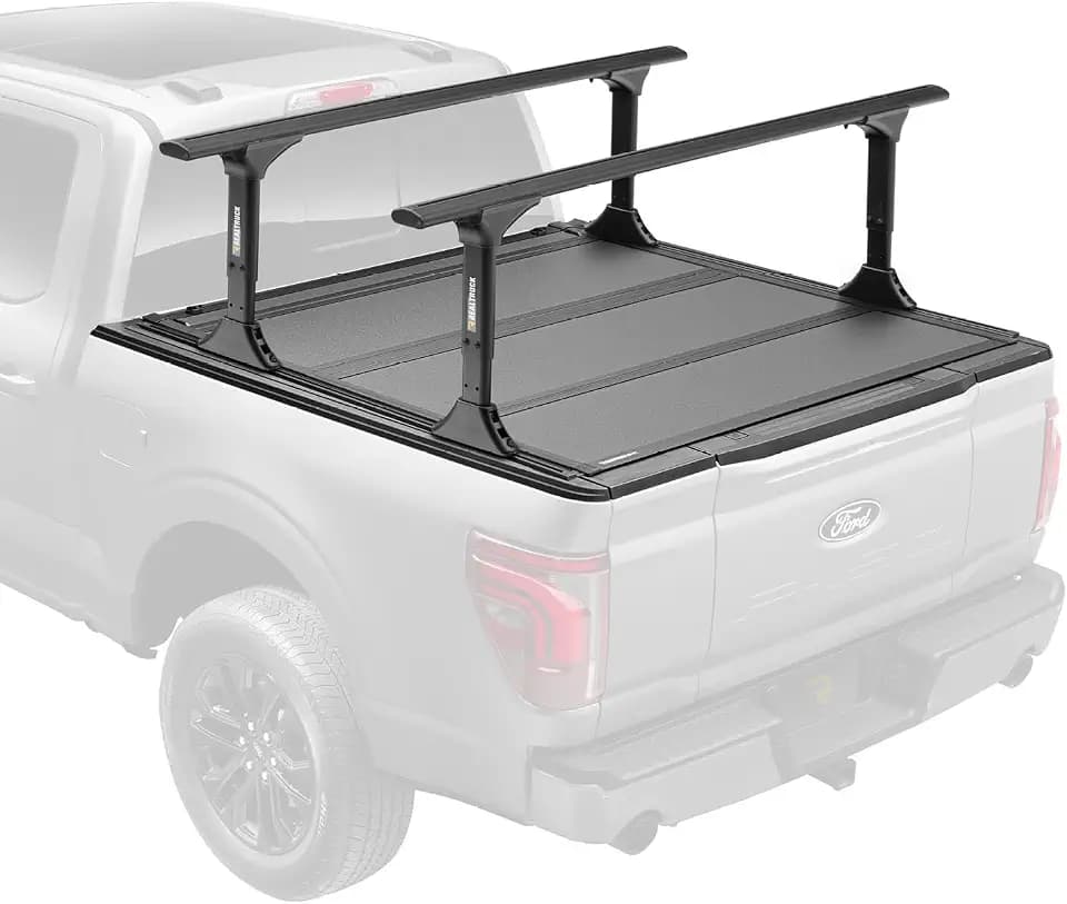 RealTruck BAK MX4 TS Hard Folding Truck Bed Tonneau Cover | 449446TS | Fits 2024-2026 Toyota Tacoma 5' Bed (60")