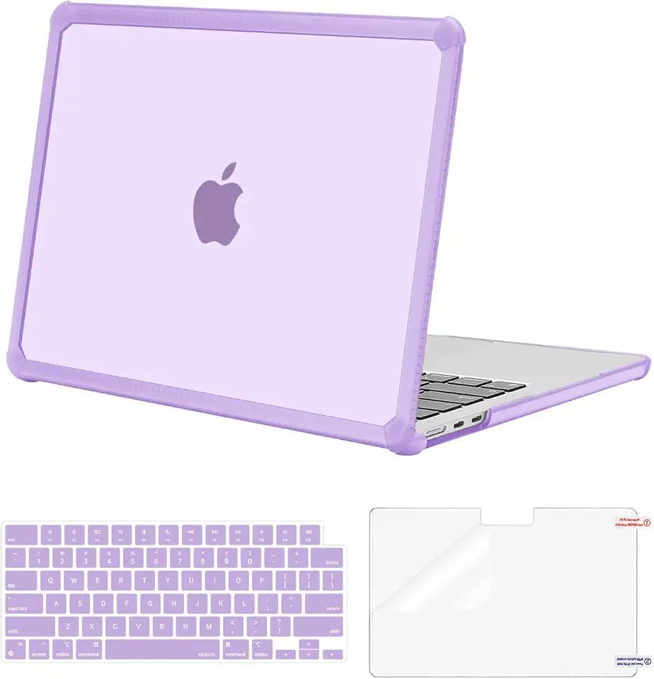 MOSISO Compatible with MacBook Air 13 inch Case M5 2026 M4 M3 M2 2025-2022