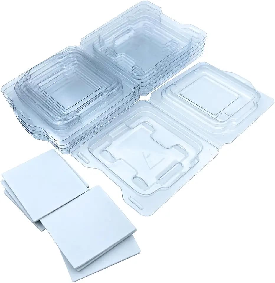 6Pcs LGA 2011-3 LGA2066 CPU Clamshell Case Protective Tray