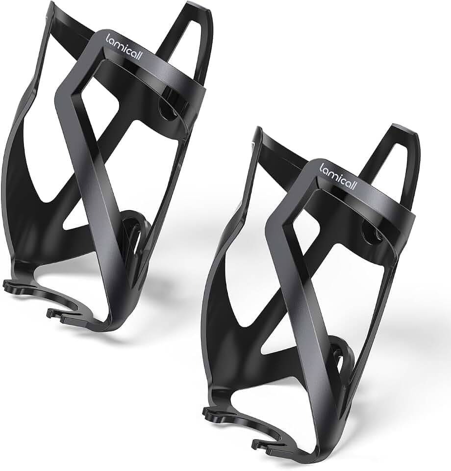 Lamicall 2 Pack Bike Water Bottle Holder - 1.2Oz Ultralight Bike Cup Holder