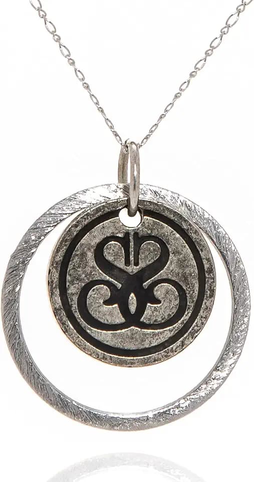 Soul Sisters Sterling Silver Eternity 18” Necklace - Gift Box and Soul Sister Card with Poem Included - Support a Cause with Every Purchase