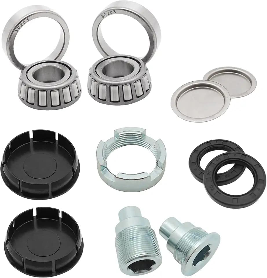Swingarm Bearing Bolt Nut Seal Cap Kit for Honda Recon 250 TRX250EX TRX250X FourTrax 300 Rancher 350 400 Foreman 400 450 500 Rubicon 500