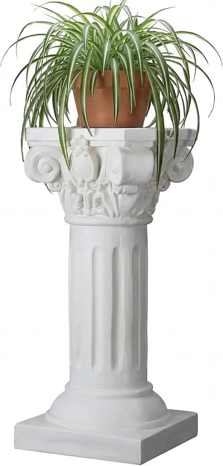 1 Pack 21.7 Inch Roman Column and Pillar Plant Pedestal, Elegant