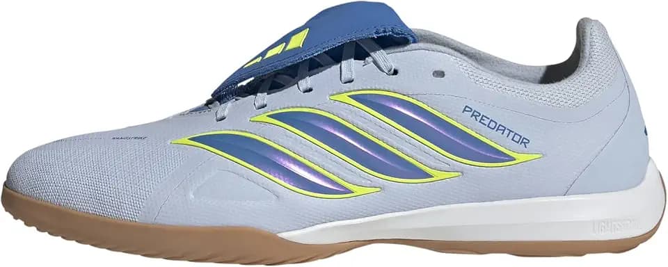 adidas League Fold-Over Tongue Indoor Soccer Cleats - Red, White