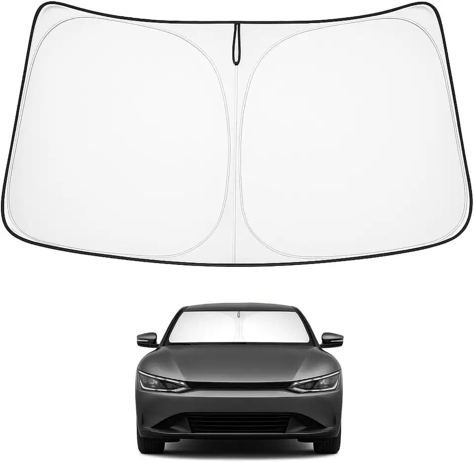Proadsy Custom Fit 2023-2026 Kia EV6 Windshield Sun Shade, Blocks Heat