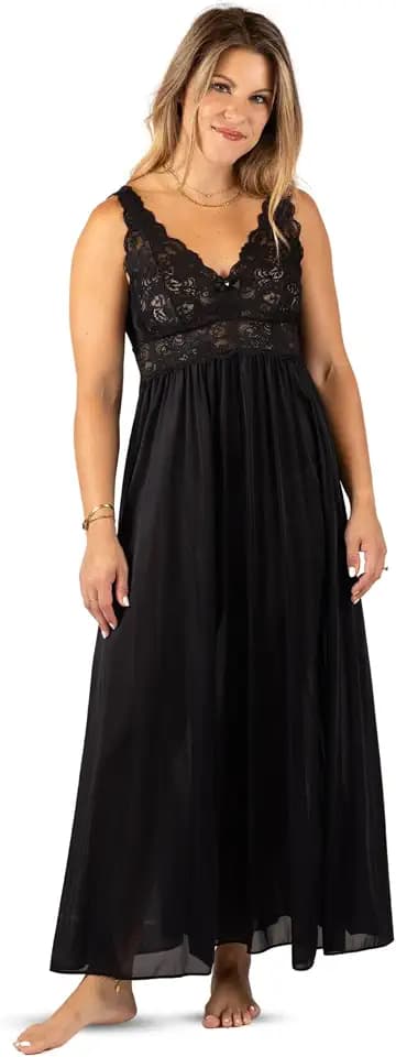 Shadowline Edle Nachthemden für Damen, Elegante Damen-Nachtwäsche