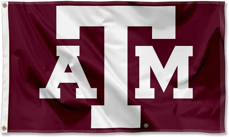 College Flags & Banners Co. Texas A&M Aggies A&M University Large College Flag