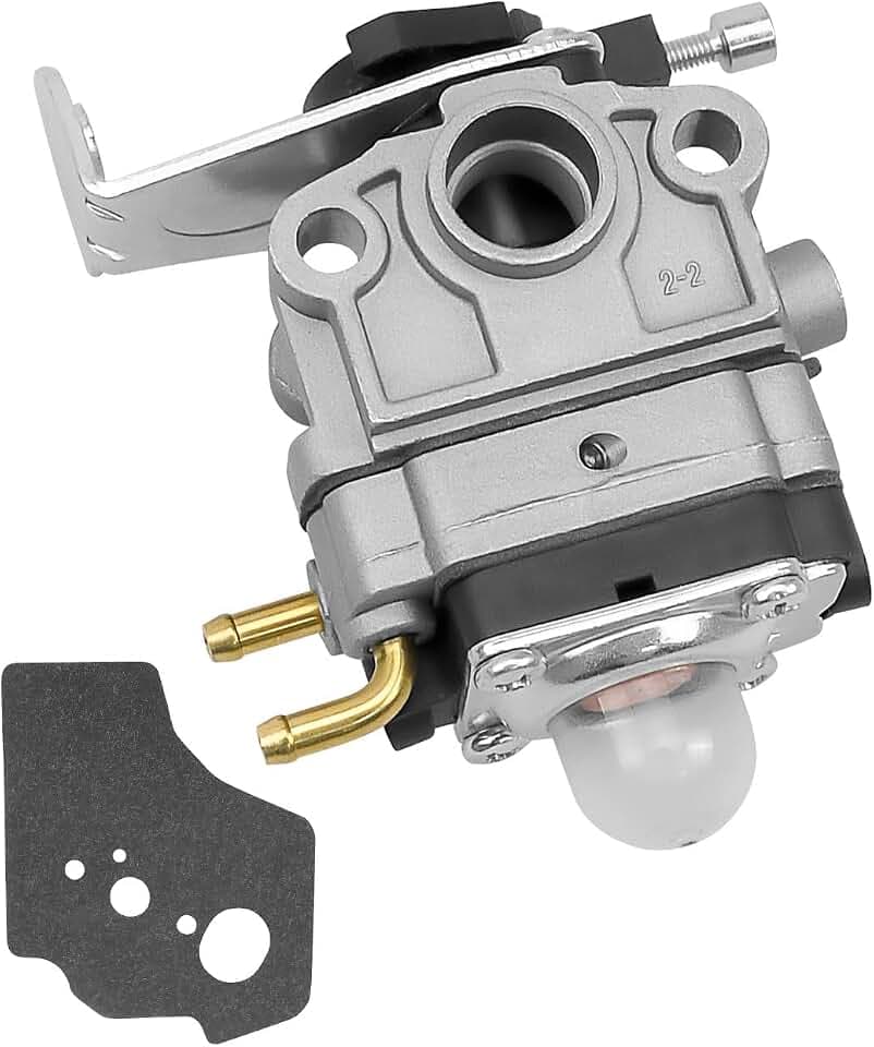 Carburetor Fit for Legend Force A063001 46cc Gas Tiller, Carb with Gaskets