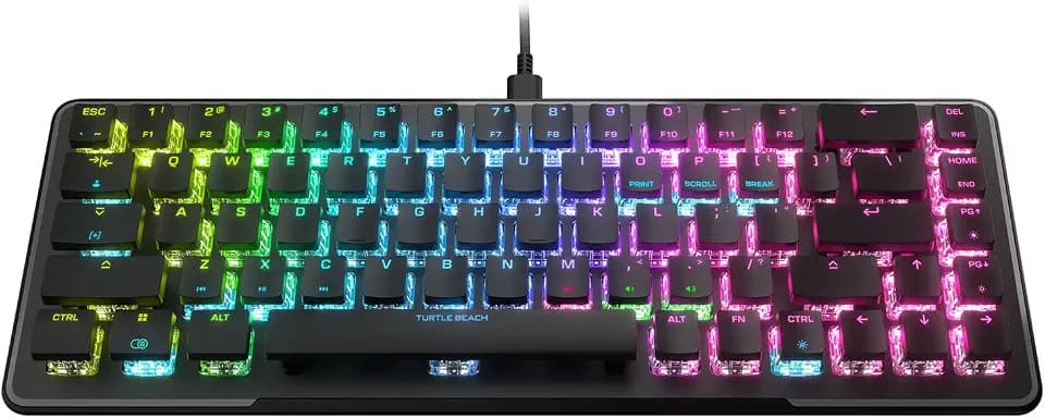 Turtle Beach Vulcan II Mini optische 65%-RGB-Gaming-Tastatur DE Layout