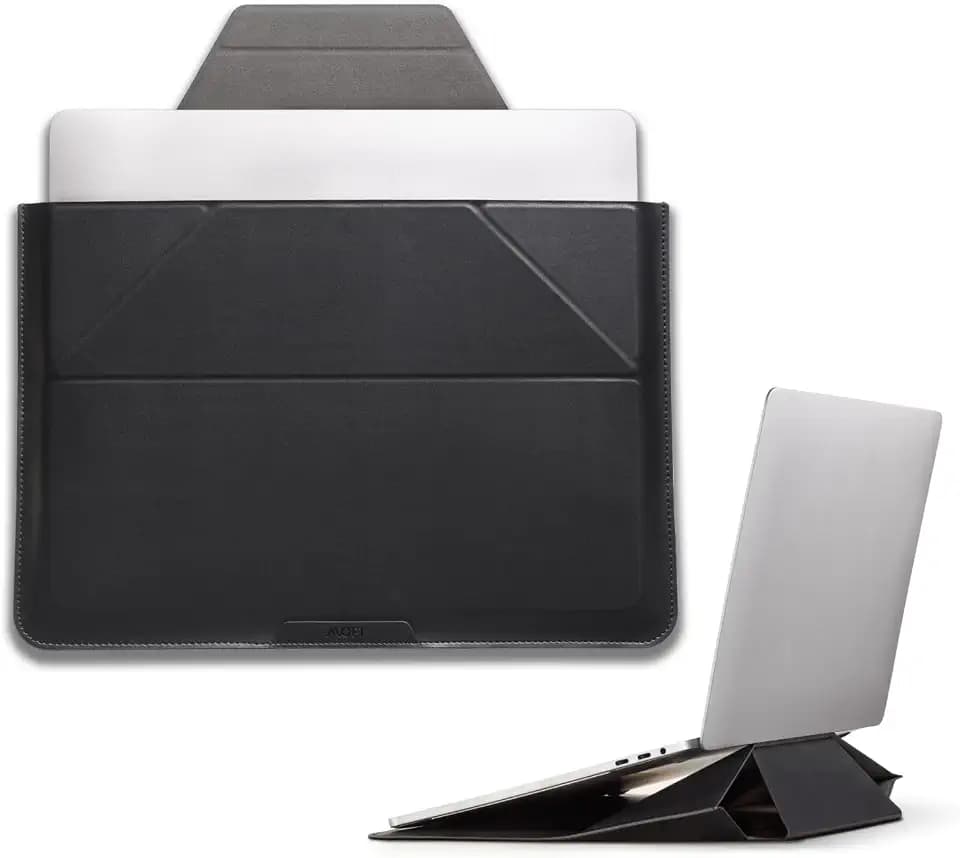 MOFT Laptop Carry Sleeve with Stand &Smart Storage for 14" Laptop for Work