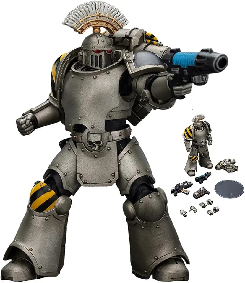 JOYTOY-Warhammer 40K The Horus Heresy-1/18 Action Figure-Iron Warriors MKlll Tactical Sergeant-Collection Model Birthday Gift, JT01451
