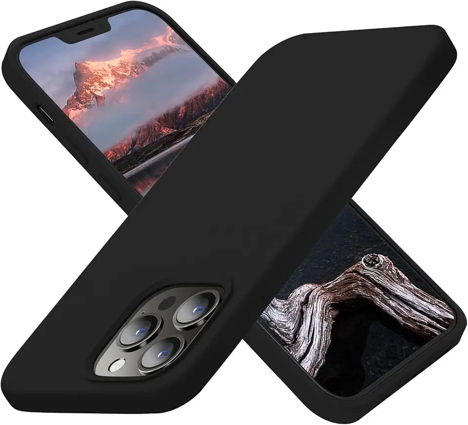 Cordking Designed for iPhone 13 Pro Case, Black