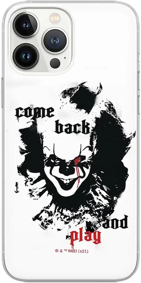 ERT GROUP Handyhülle für iPhone 13 PRO Original und offiziell Lizenziertes Horror Muster It 011 optimal an die Form des Handy angepasst, hülle aus TPU