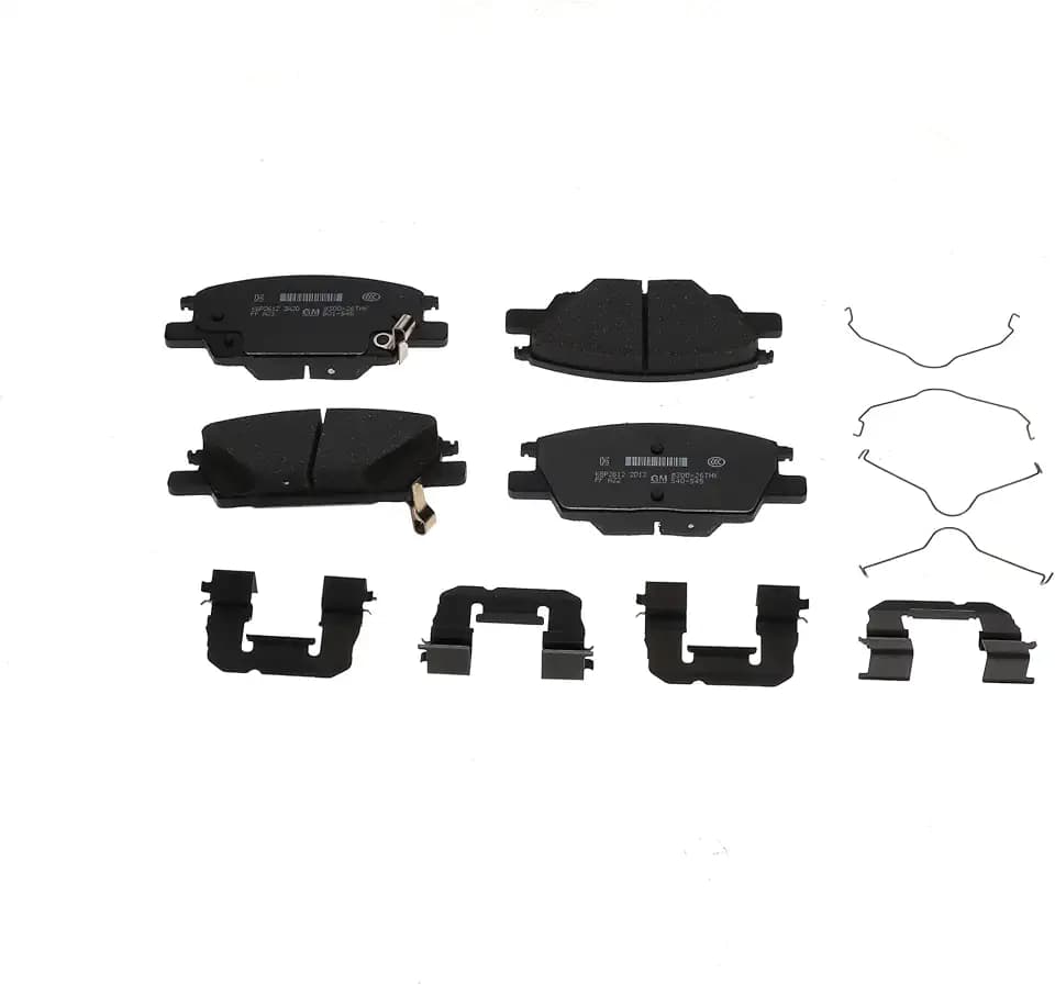 GM Genuine Parts 85127895 Front Disc Brake Pad Kit with Springs
