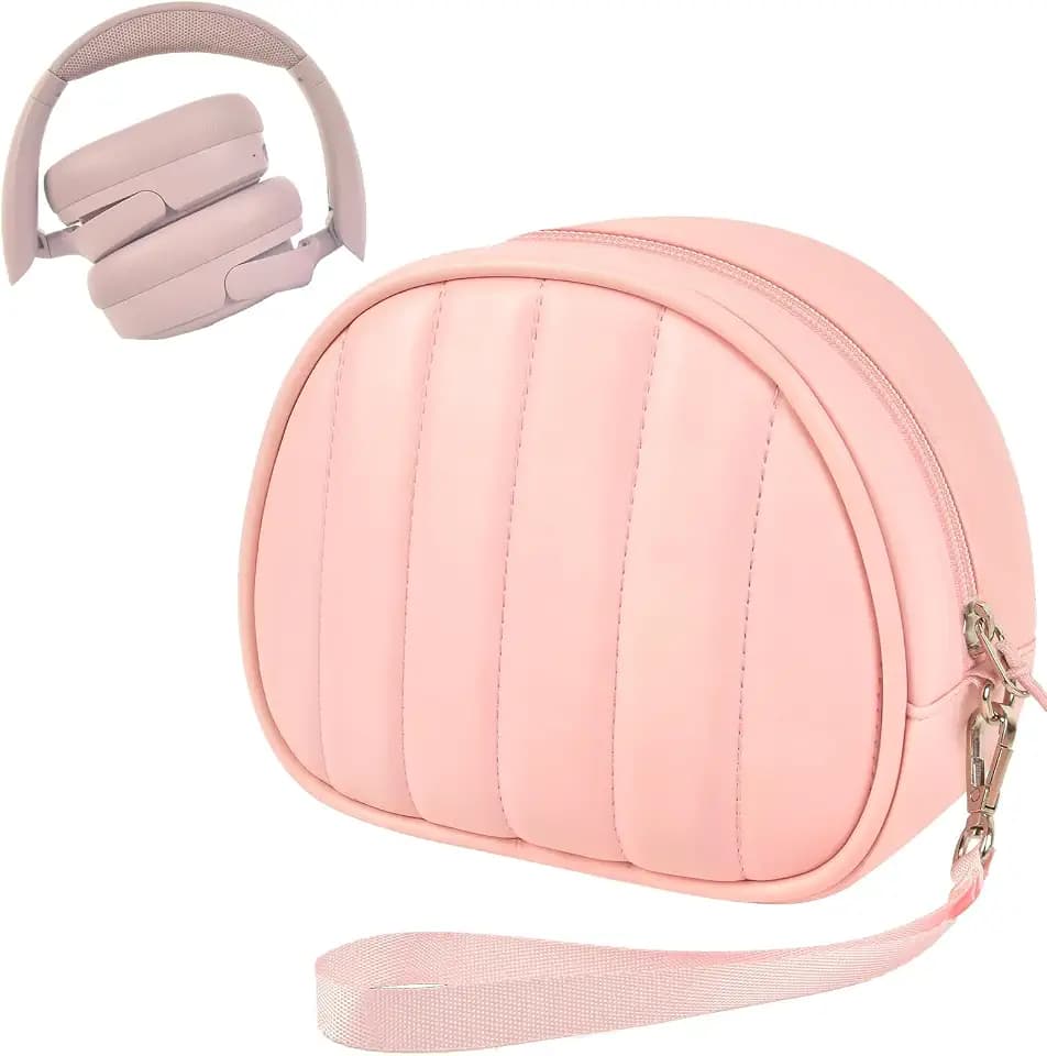 Soft-Touch Headphone Case for Sony, for JBL and for BERIBES-Pink