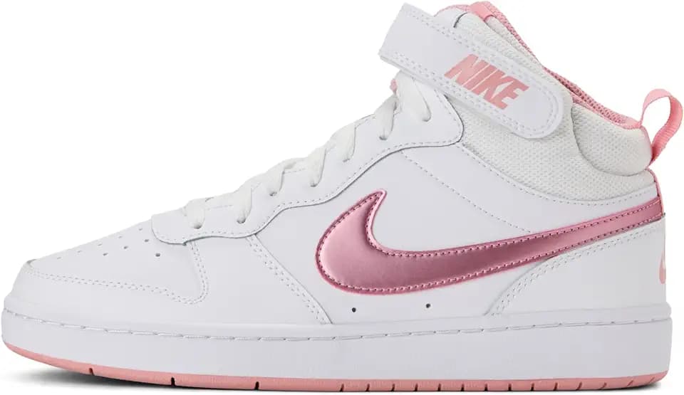 Nike Unisex Kinder Court Borough Low Recraft (Gs) Sneaker, Weiß, 36.5 EU