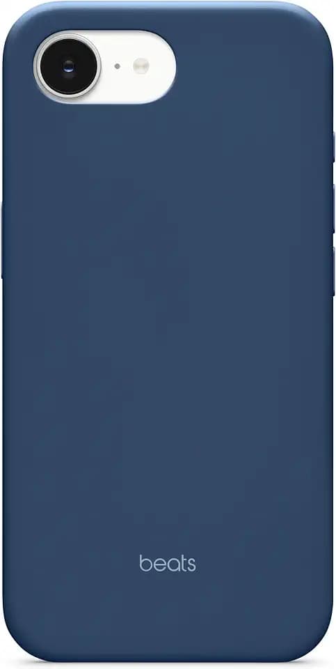 Beats iPhone 17e Case with MagSafe, Thin and Light Hardshell, Matt Finish, Microfibre Lining – Bedrock Blue
