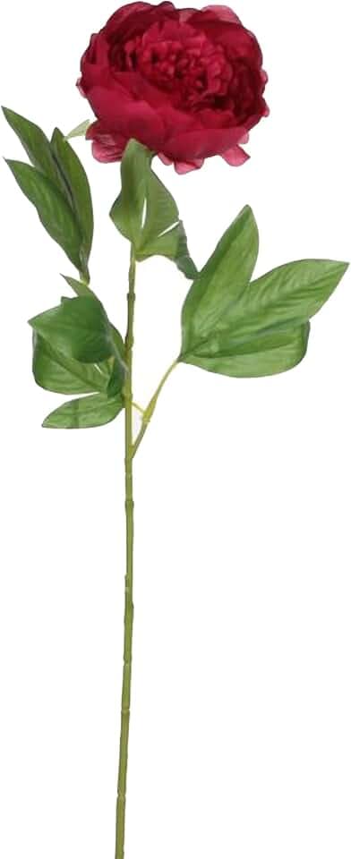 Mica decorations Peony d.rosa - l76cm
