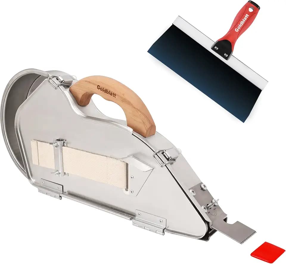 Goldblatt Drywall Banjo Taping Tools with 10'' Tape Knife for Finishing