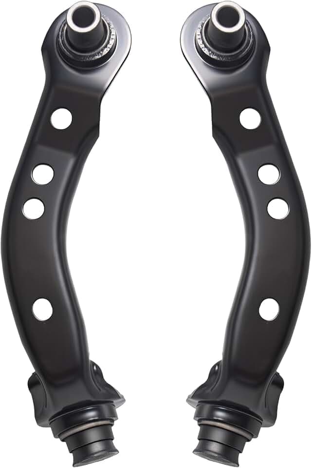 AUQDD 2Pc Suspension Front Upper Control Arm Compatible With 2013-2019 Ni-ssan Sentra, 2007-2011 Versa, 13-21 NV200 (Replace # Subframe Mount K641723 K641724 19316685 19316686 54524EL000 54525EW000)