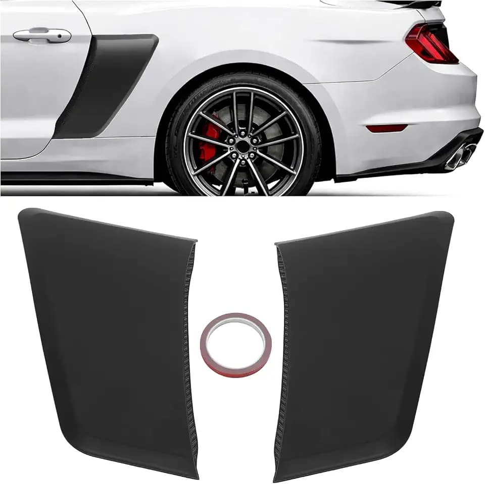 Rear Quarter Panel Scoop Compatible with 2015-2023 Mustang All Model