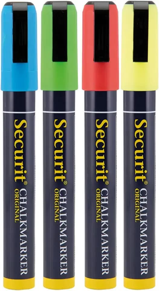 Securit Kreidemarker, 2-6 mm, mehrfarbig