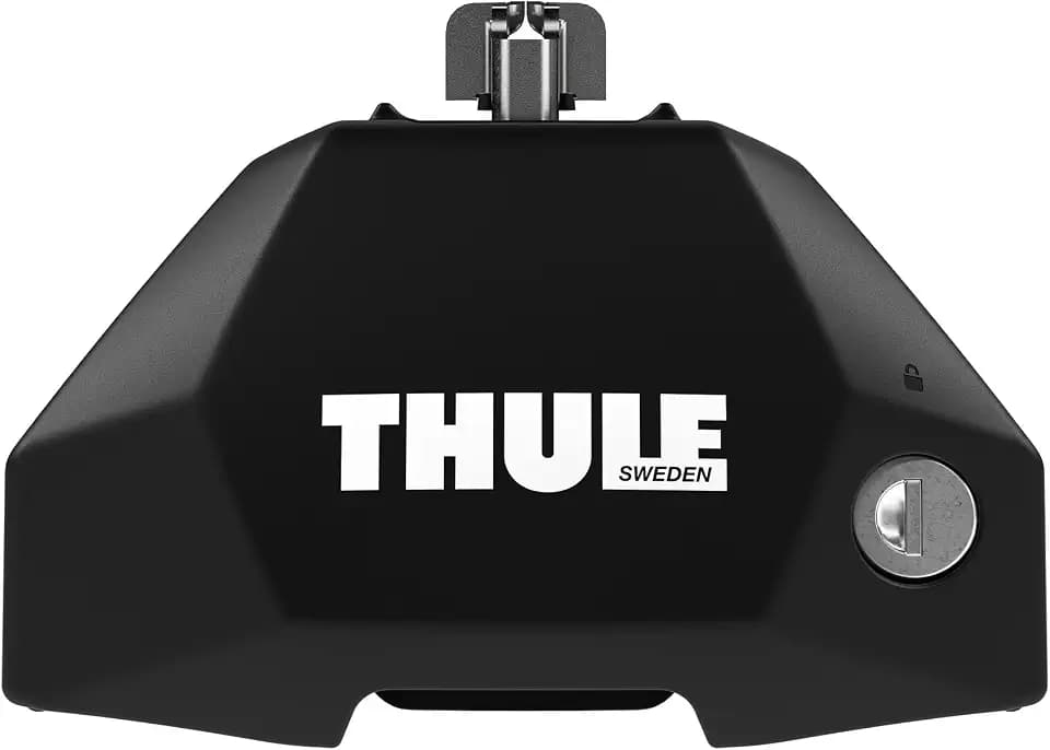 Thule Evo Fixpoint Fußsatz Für Fahrzeuge 2er-pack Schwarz Black, One-Size