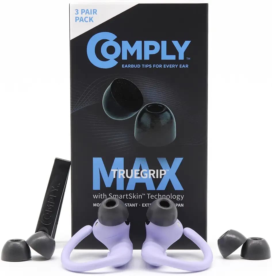 Comply TW-400-C TrueGrip MAX Memory Foam Ear Tips