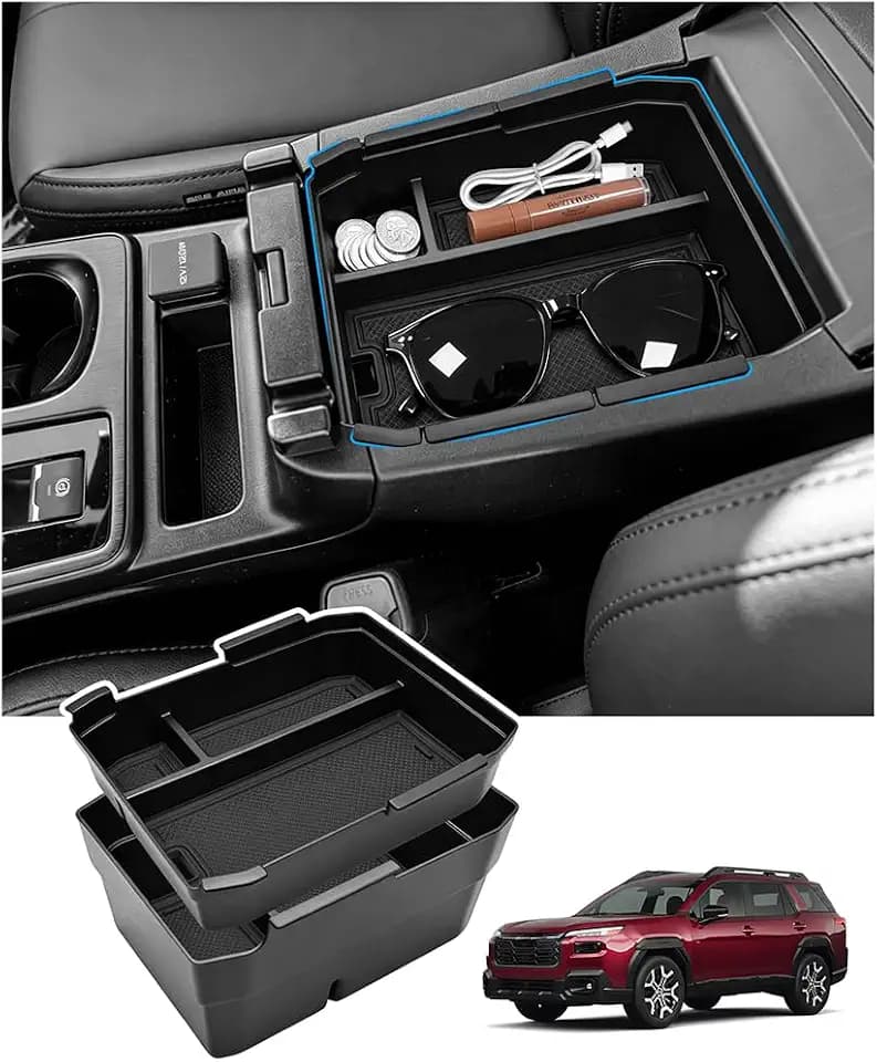 2Pack Center Console Organizer Tray for 2026 Subaru Outback Accessories