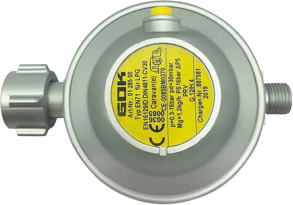 GOK Niederdruckregler 1,2 kg/h 30 mbar EN71 lose