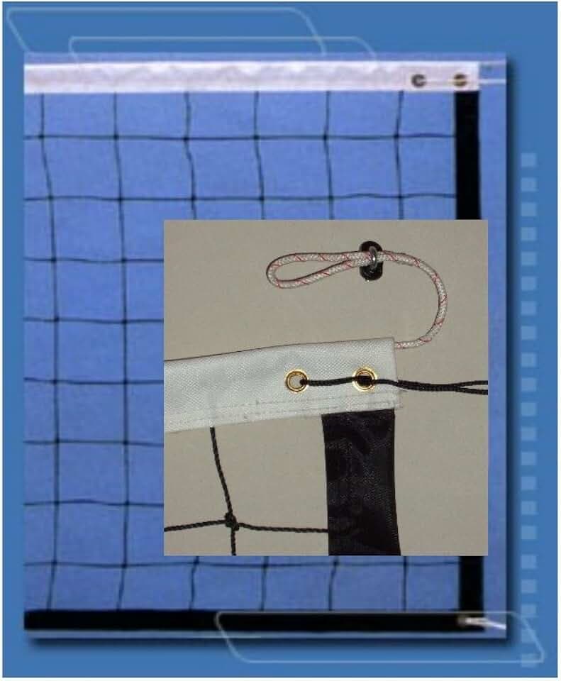 Tolles Volleyballnetz Top-Qualität m.Kevlarseil 9,5 x1m