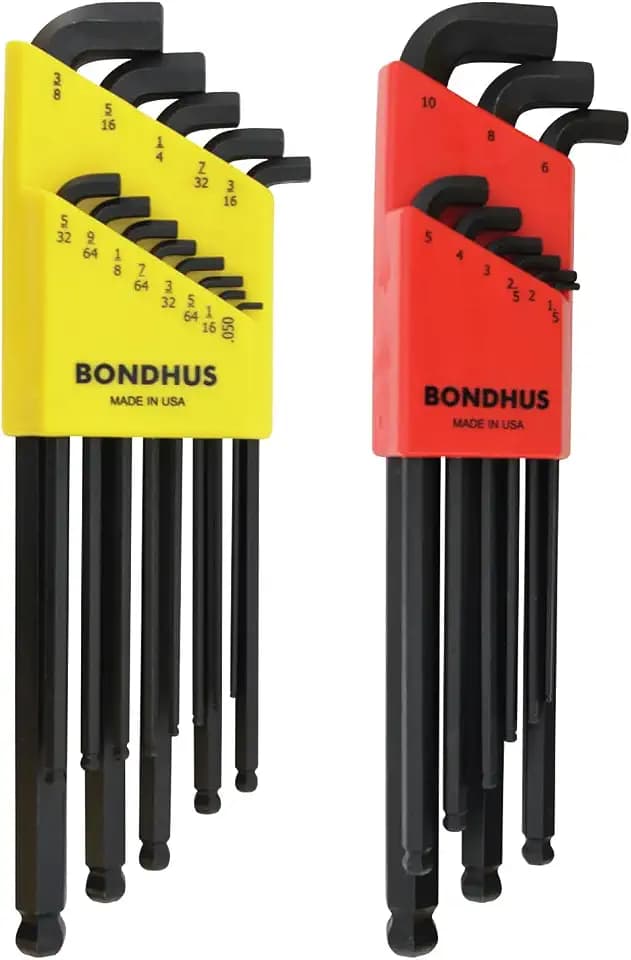 Bondhus, SBLX22 Kurzer Doppelpack BALLEND Sechskantschlüsselsatz SBLX9/SBLX13, 20599